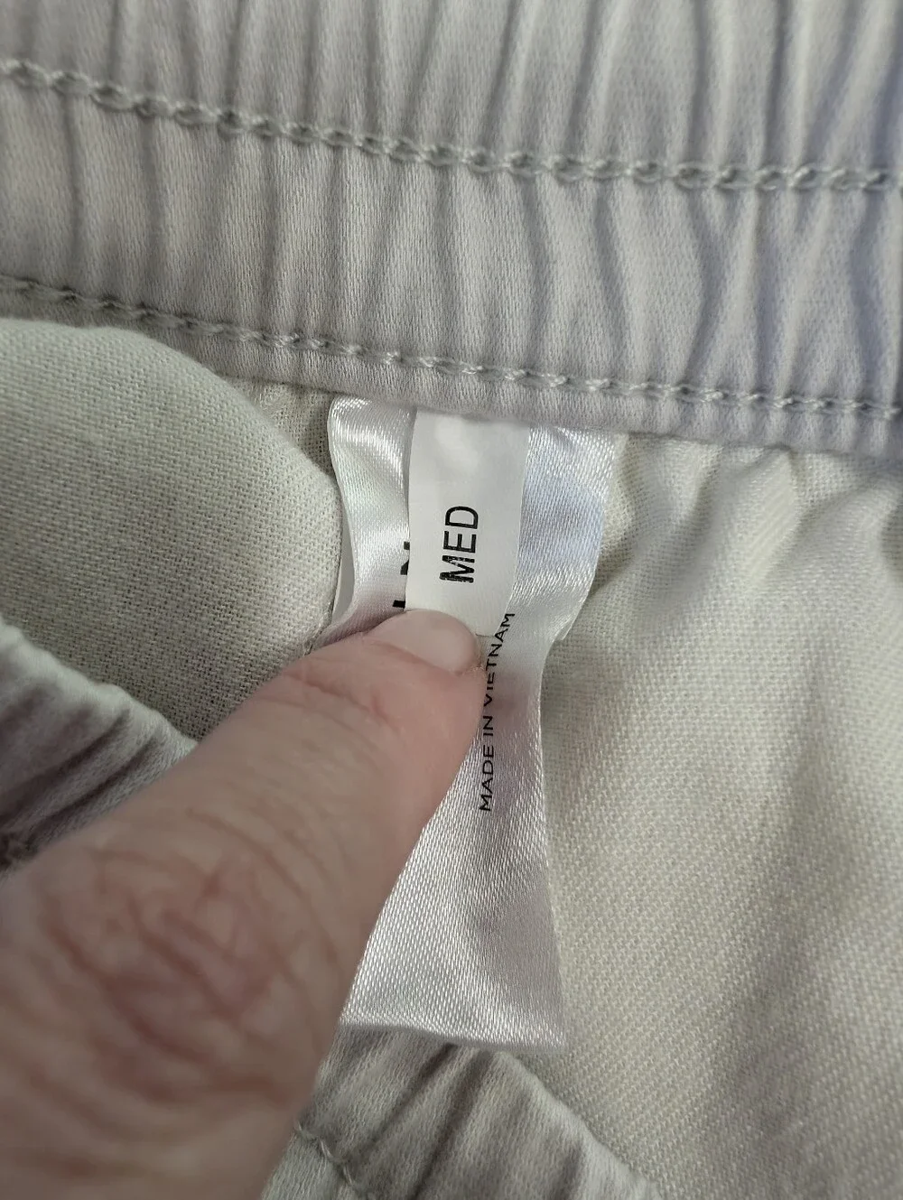 PacSun Men's Light Beige Utility Cargo Pants Size M